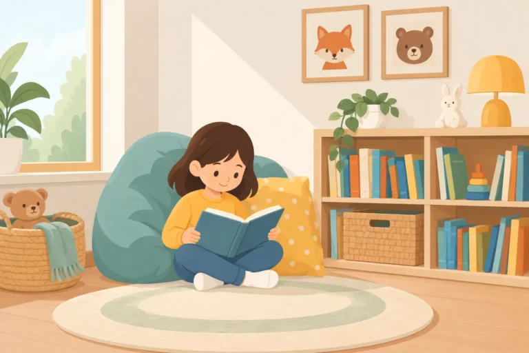 Cómo crear un rincón de lectura infantil